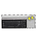 Ultra-Flat Keyboard - Desk candy