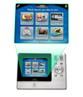 3.5-inch, full-color touch screen