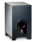 Ported, down-firing subwoofer 




