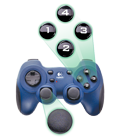 Dual Action Game Pad