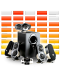 155 watts of total RMS power
