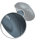 Sculpted comfort grip