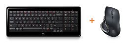 Logitech Unifying Receiver keyboard plus mouse