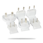 Power Plug Plates, PureFi Anywhere (US,UK,EU,AU) - white, without AC Adaptor