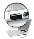M310 Nano receiver in a laptop USB port