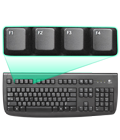 Industry standard key layout