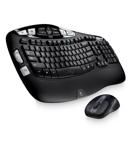 Logitech&reg; Wireless Wave Combo MK550