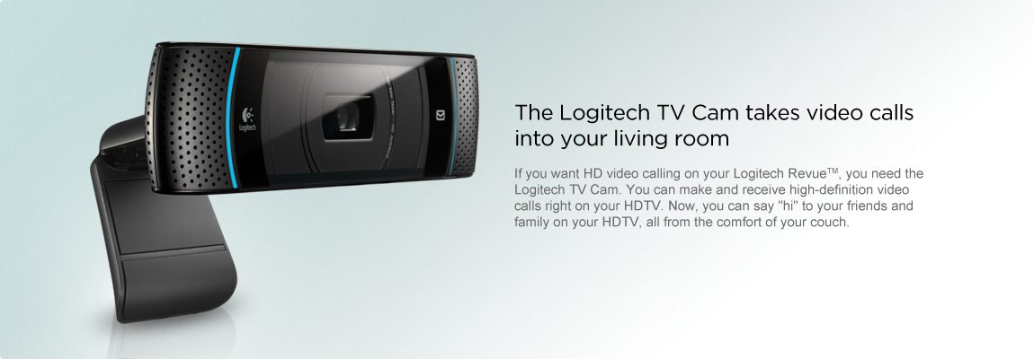 Logitech TV Cam for Google TV 720p, H.264 Enable | eBay