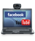 One-click upload to Facebook