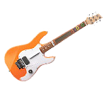 Logitech Wireless Guitar Controller Orange