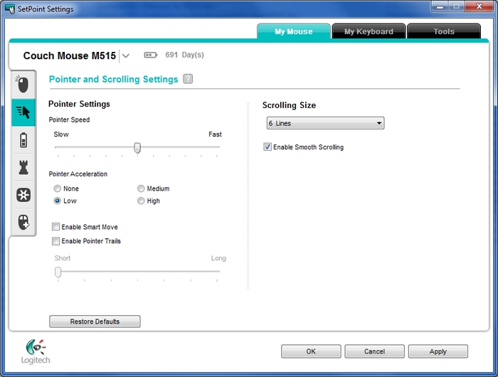 Logitech M515 Driver