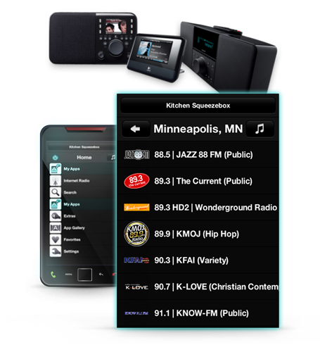 Squeezebox Controller App
