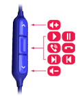 On-cord controls