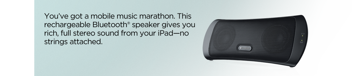 Logitech® Wireless Speaker for iPad®