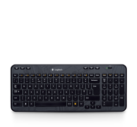 Ipadconnector on Wireless Keyboard K360 Grey Black