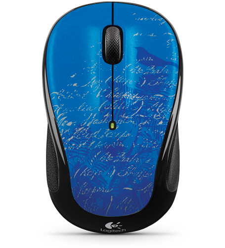 Logitech Wireless Mouse M325 Fingerprint Flowers