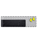 Teclado sem fio Logitech K230 Compacto - 2.4GHz -