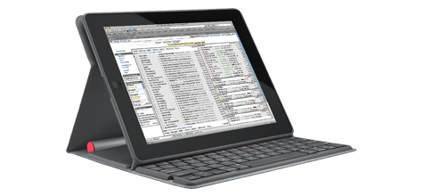 Solar Keyboard folio for iPad
