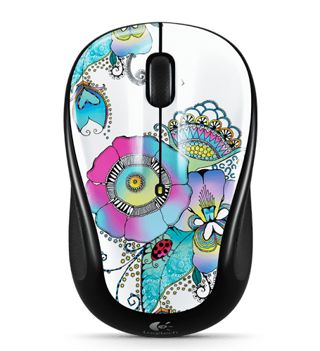 Wireless Mouse M325 CC lady on lily