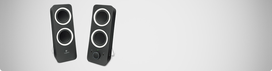 Logitech Multimedia Speakers Z200 Wide banner