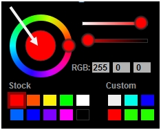 Колесико выбора цвета LGS