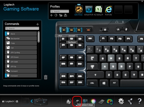 Customize G-Keys Icon