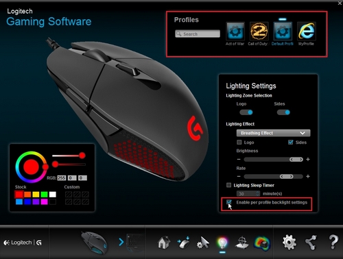 G303 Profile for Custom Lighting