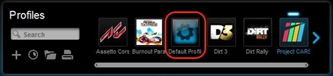 デフォルト プロファイル 