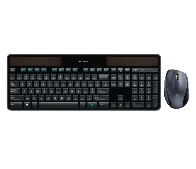 Wireless Solar Keyboard K750 & Marathon Mouse M705 Bundle