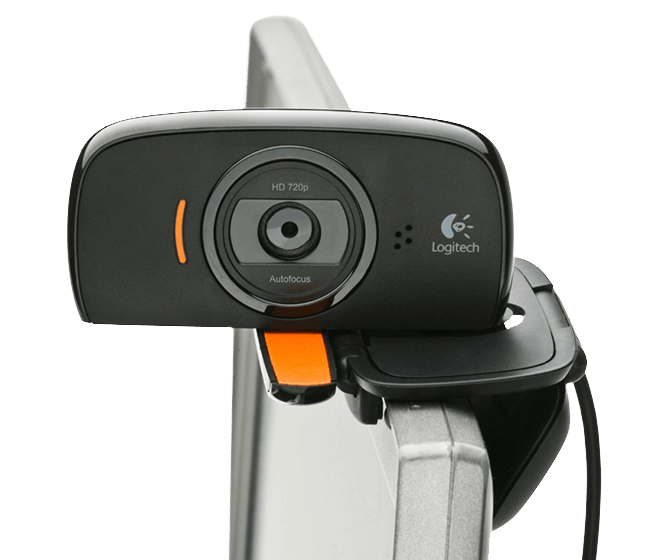 C525 webcam in use