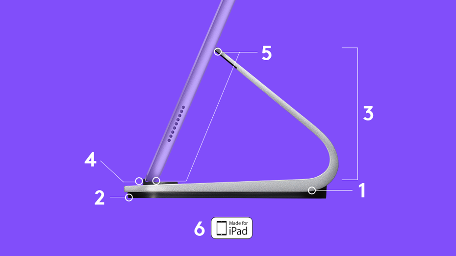 Logitech Base charging stand for iPad Pro with Smart Connector