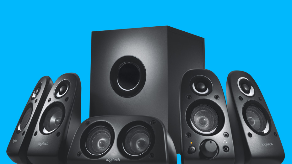 Logitech z506 5.1 Surround Sound Speakers System with 3D Stereo