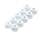 

Replacement Silicone Ear Cushions (Medium Transparent)