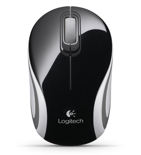 Wireless Mini Mouse M187 Black Glamour Image LG