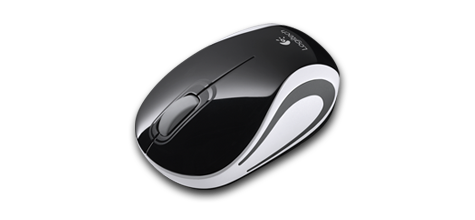 Wireless Mini Mouse M187 Black 