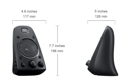 Logitech Z623 2.1 Speaker System with 