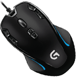 

G300S Optical Gaming Mouse - Black