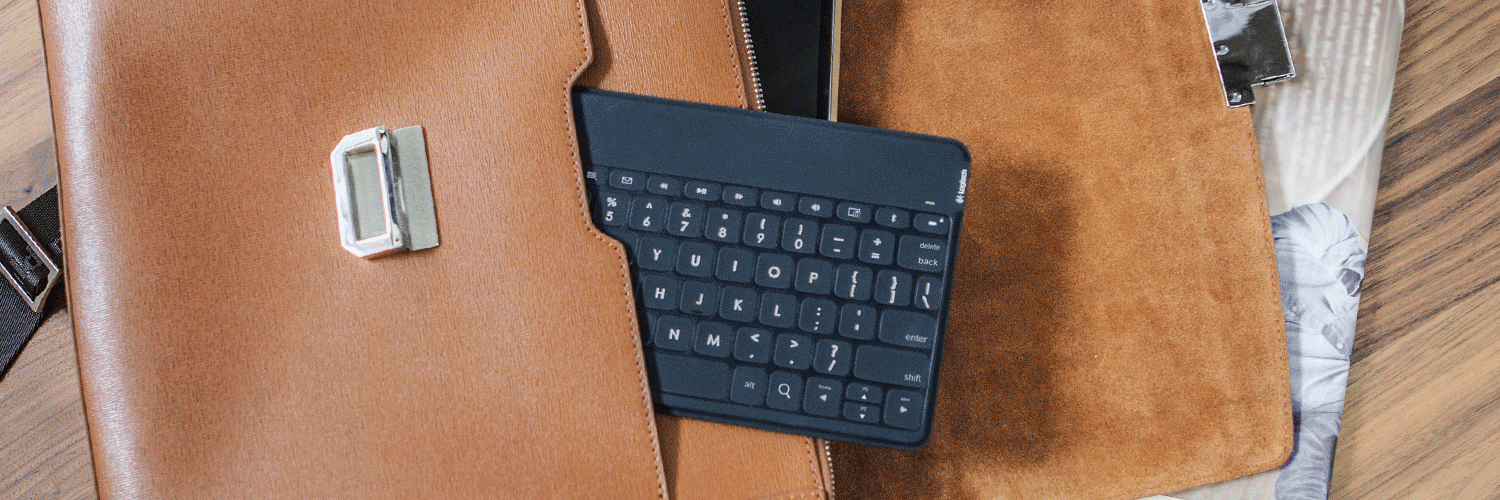 Keys-to-Go in a purse and a portfolio for easy travel