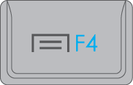 F4 key