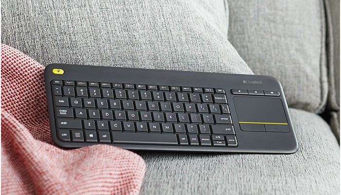 Logitech K400 Plus Wireless Touch Keyboard-Logitech Pakistan