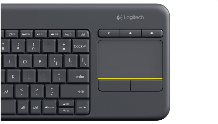 wireless touch keyboard k400 plus