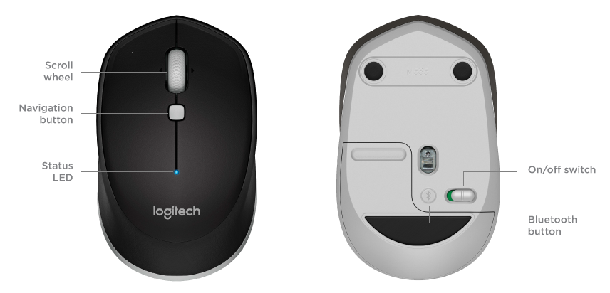 Logitech M535 Bluetooth Mouse Setup Guide