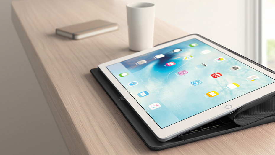 Logitech Create iPad Pro tastaturetui med Smart Connector Logitech Create iPad Pro tastaturetui med Smart Connector