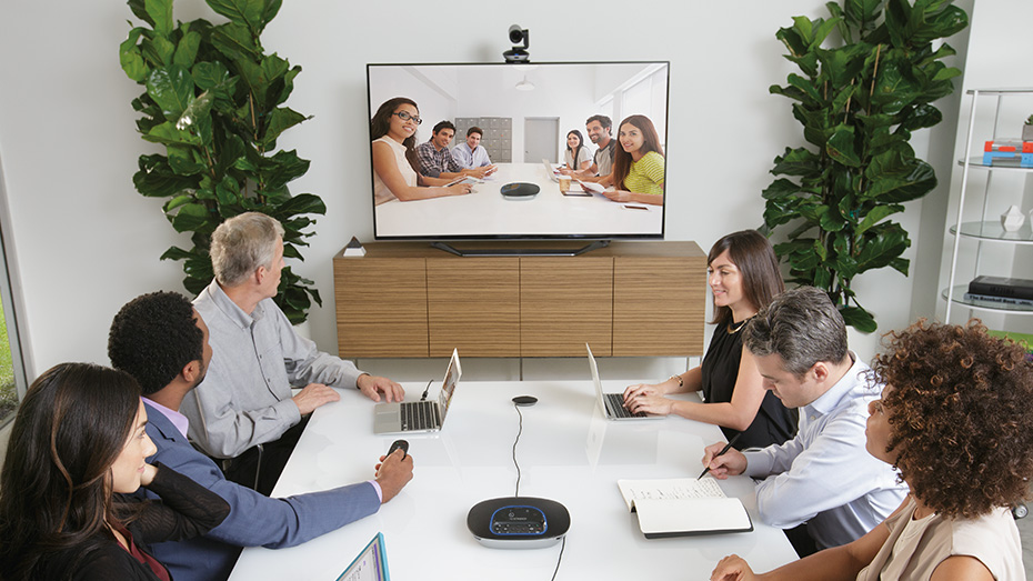  Logitech GROUP Video Conferencing System For Mid To Large Rooms 
