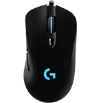 G403 Mouse gaming HERO Nero