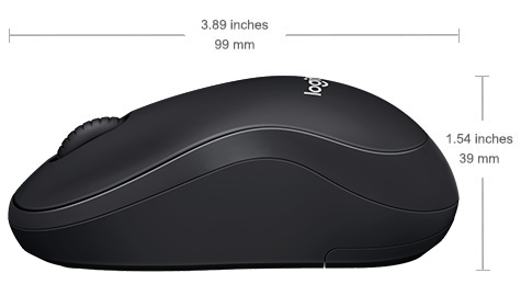 Logitech B220 Silent Mouse for trådløs, støyfri produktivitet Logitech B220 Silent Mouse for trådløs, støyfri produktivitet
