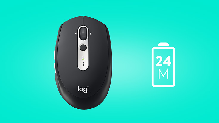 Logitech M585 Multi-Device Wireless Bluetooth Office Mouse for Laptop Pc Mac Designing at Best Price in Pakistan