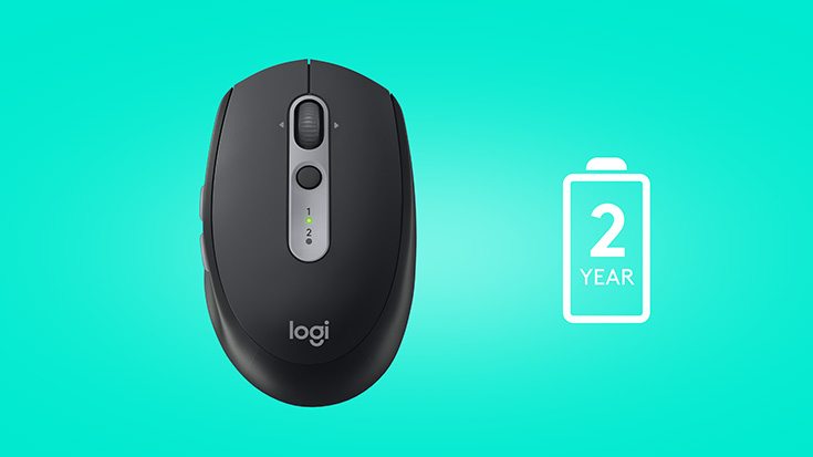 Logitech M590 Multi-Device Bluetooth Wireless Mouse - Silent, 1000 DPi, 7 Buttons for Laptop Pc Mac at Best Price in Pakistan.