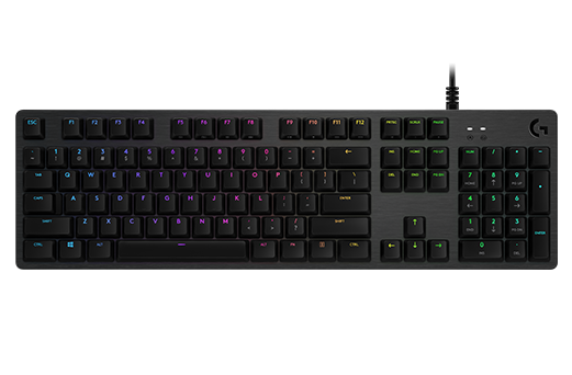 Image of G512 LIGHTSYNC RGB Mechanical Gaming Keyboard - Carbon GX Blue Clicky