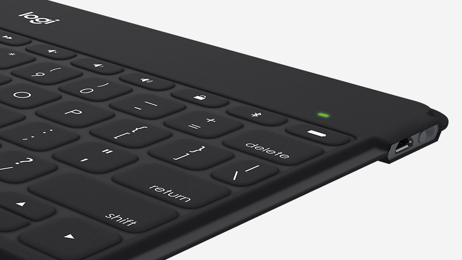 Logitech KeystoGo Portable Wireless Keyboard for iOS, Android & Windows